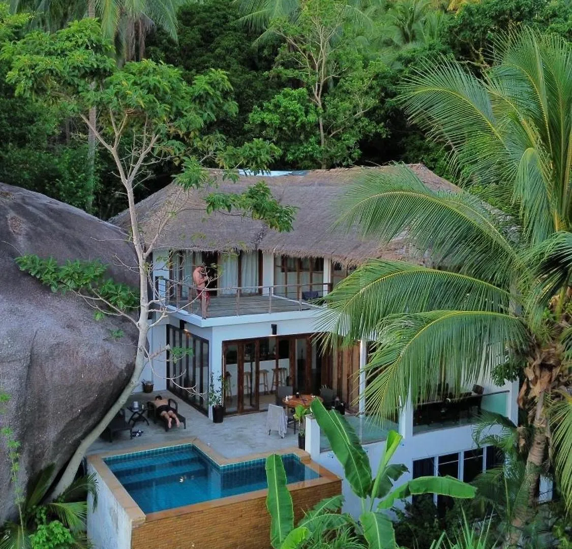 Coconut Grove House Tropical Private Pool Villa Ko Tao Tayland